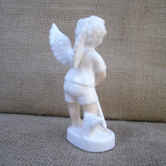 Vintage May Birthday Boy Angel Figurine - Picture 4 of 16